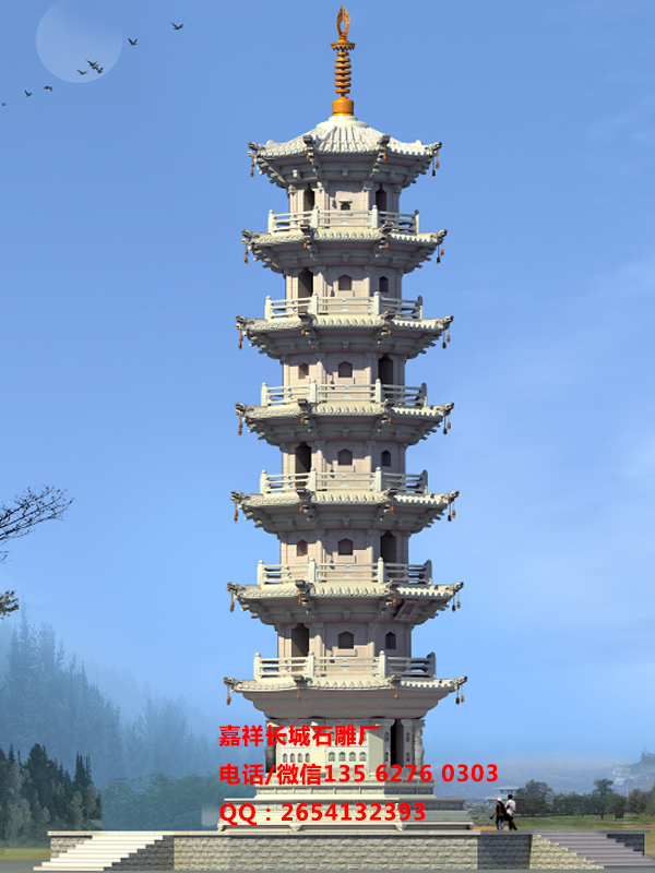 石雕佛塔圖片